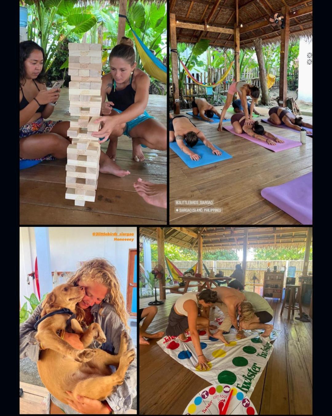 Three Little Birds Surf Hostel General Luna (Surigao del Norte) Exterior foto