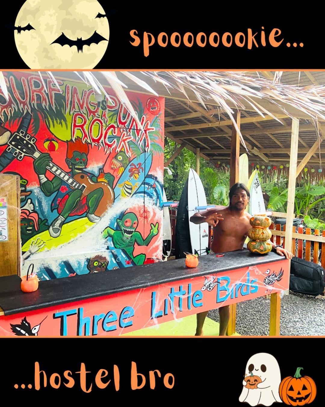Three Little Birds Surf Hostel General Luna (Surigao del Norte) Exterior foto
